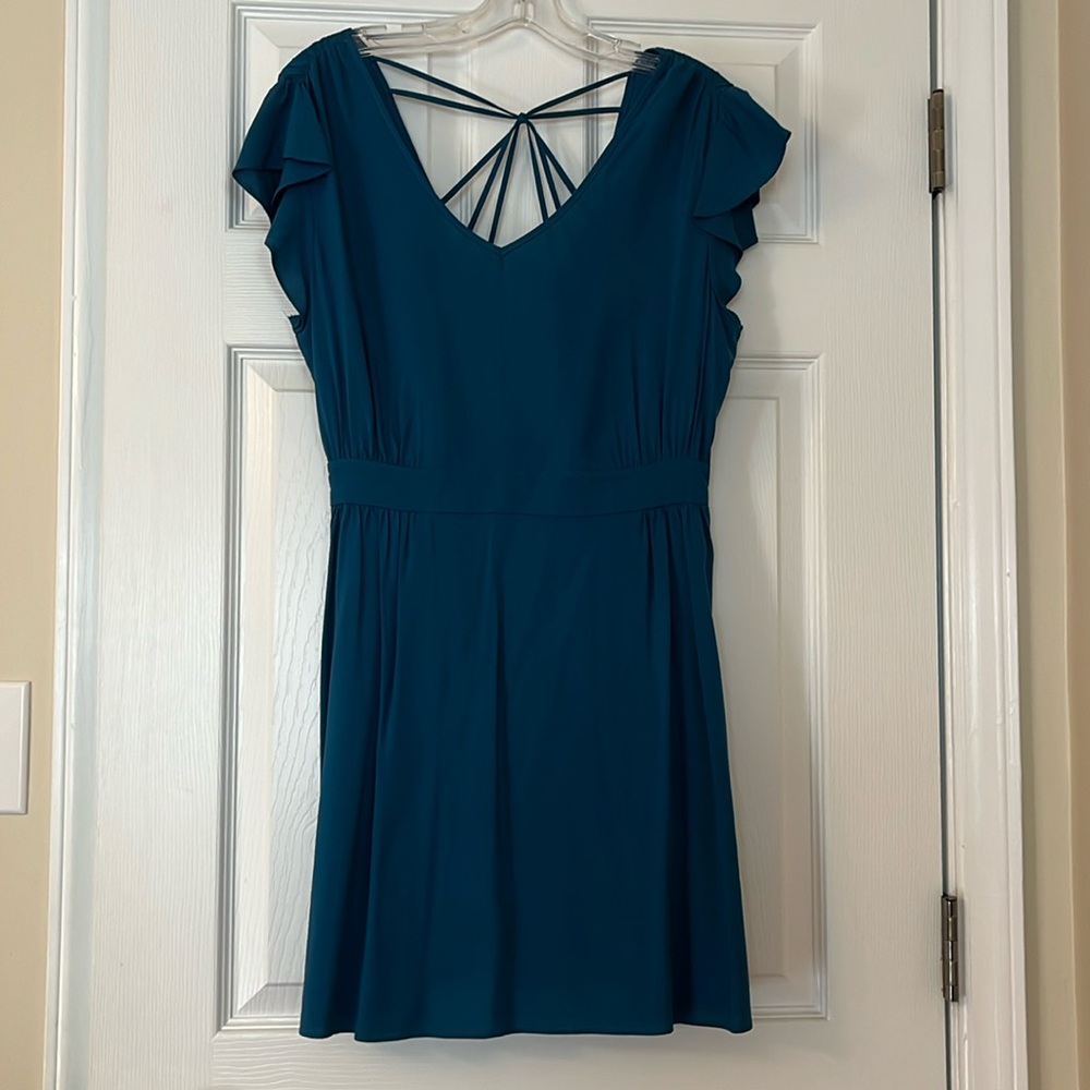 Bcbgeneration dress size 6 blue Jade